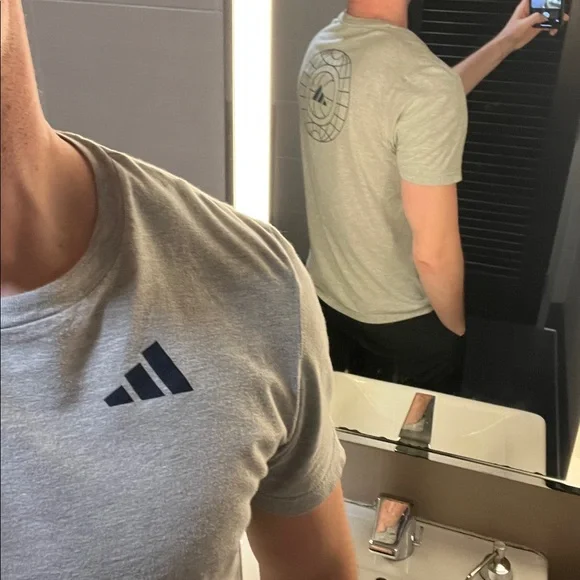 Adidas Gray T-Shirt - Picture 6 of 11